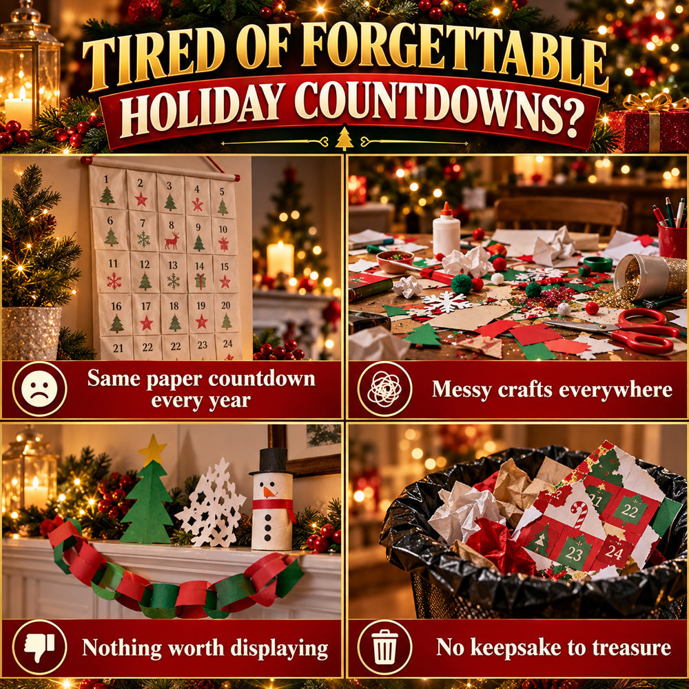 ⏳ Last day to save 40% – 🎄 24-Day Mini Christmas Ornament Advent Calendar | 24 unique festive buildable designs with hanging loops—perfect for decorating Christmas trees, wreaths, and holiday displays 🧱