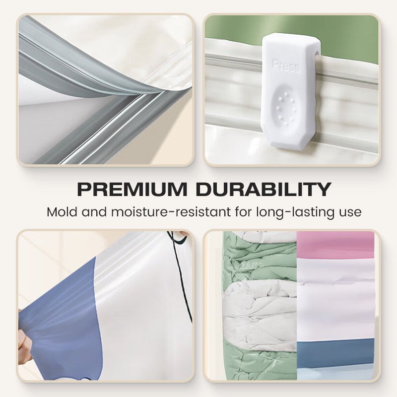 💨 50% OFF! 🧳No-Pump 3D Vacuum Storage Bags