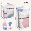 💨 50% OFF! 🧳No-Pump 3D Vacuum Storage Bags