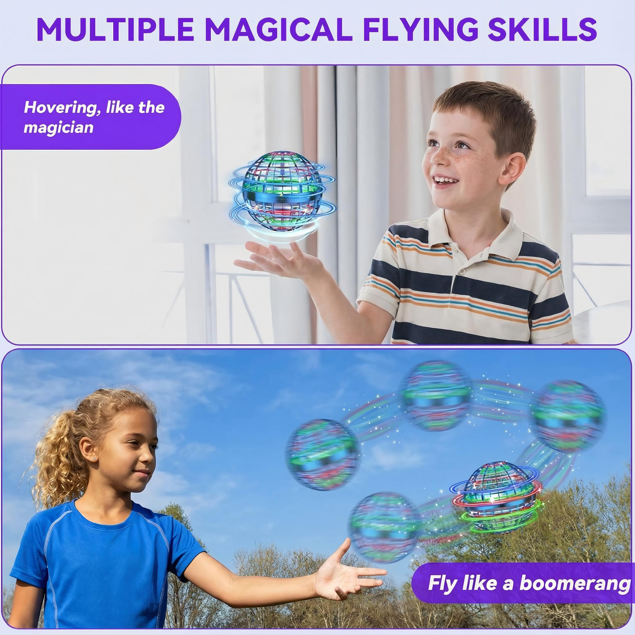 ✨Hover Fly Spinner Ball, Rechargeable Outdoor Family Game Toy