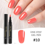 One Step Gel Nail Polish, Eco-Friendly & Safe, Quick DIY Manicure, Free Nail Lamp Included