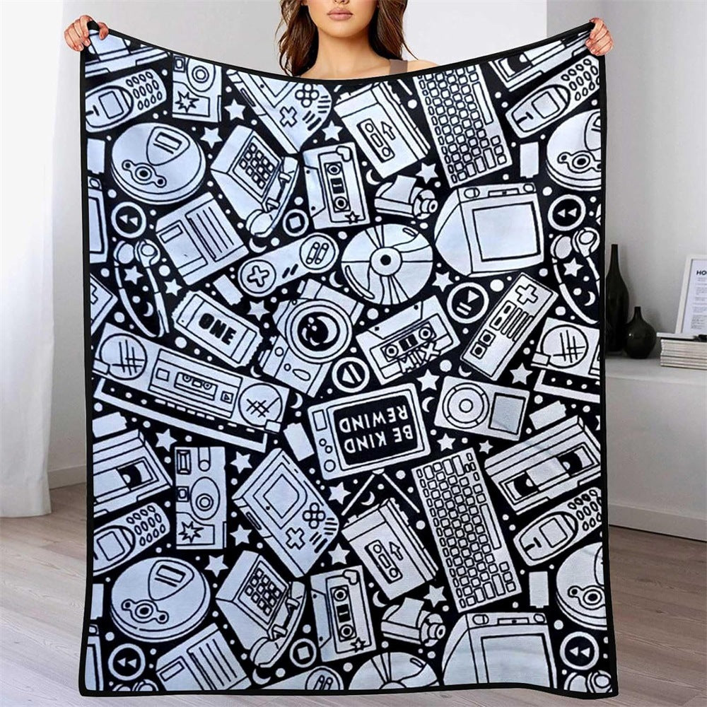 🎨Reusable Washable Coloring Blanket | Comes with 24 Washable Markers, Top Pick for Creative Gifts for Kids & Adults