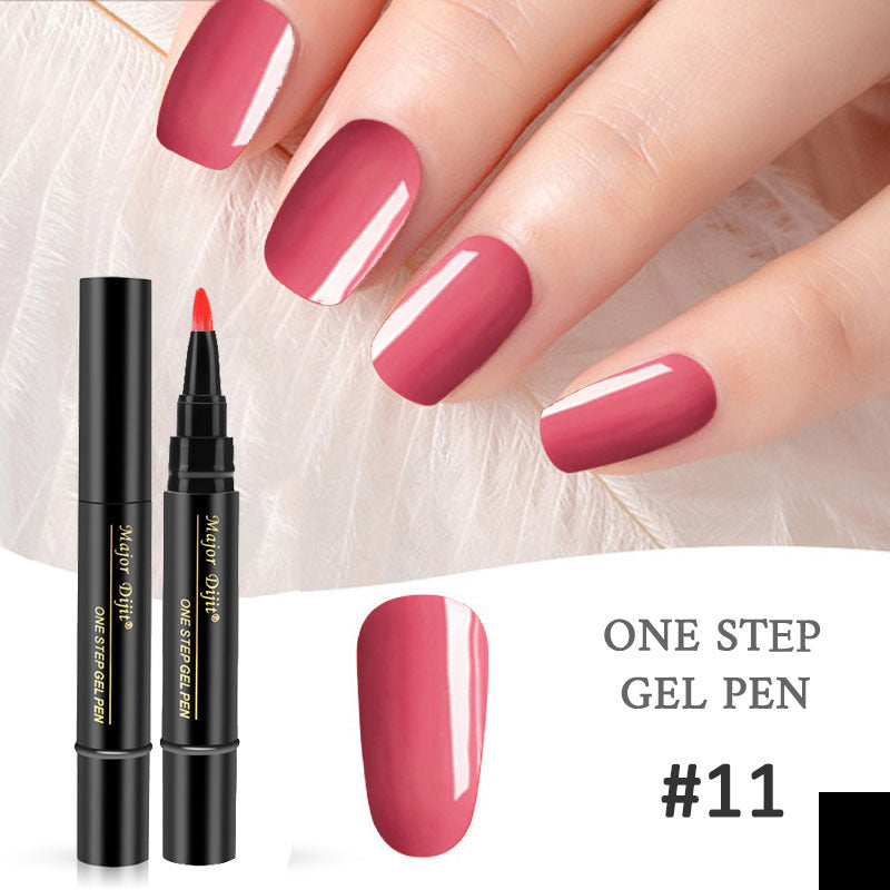 One Step Gel Nail Polish, Eco-Friendly & Safe, Quick DIY Manicure, Free Nail Lamp Included