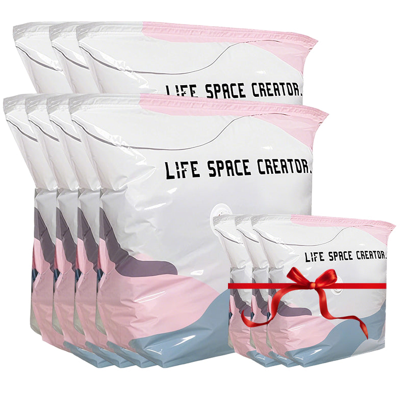 💨 50% OFF! 🧳No-Pump 3D Vacuum Storage Bags