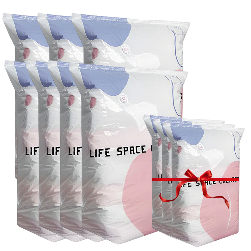 💨 50% OFF! 🧳No-Pump 3D Vacuum Storage Bags