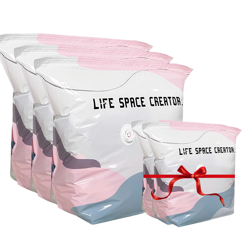 💨 50% OFF! 🧳No-Pump 3D Vacuum Storage Bags