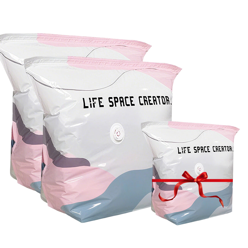 💨 50% OFF! 🧳No-Pump 3D Vacuum Storage Bags