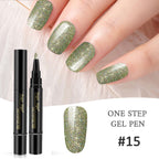 One Step Gel Nail Polish, Eco-Friendly & Safe, Quick DIY Manicure, Free Nail Lamp Included