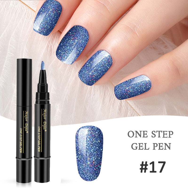 One Step Gel Nail Polish, Eco-Friendly & Safe, Quick DIY Manicure, Free Nail Lamp Included