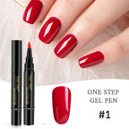 One Step Gel Nail Polish, Eco-Friendly & Safe, Quick DIY Manicure, Free Nail Lamp Included