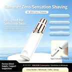 2-in-1 Facial Hair Remover & Eyebrow Trimmer, Safe & Gentle on Skin