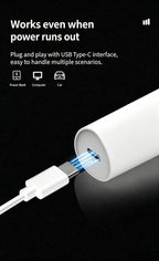 2-in-1 Facial Hair Remover & Eyebrow Trimmer, Safe & Gentle on Skin