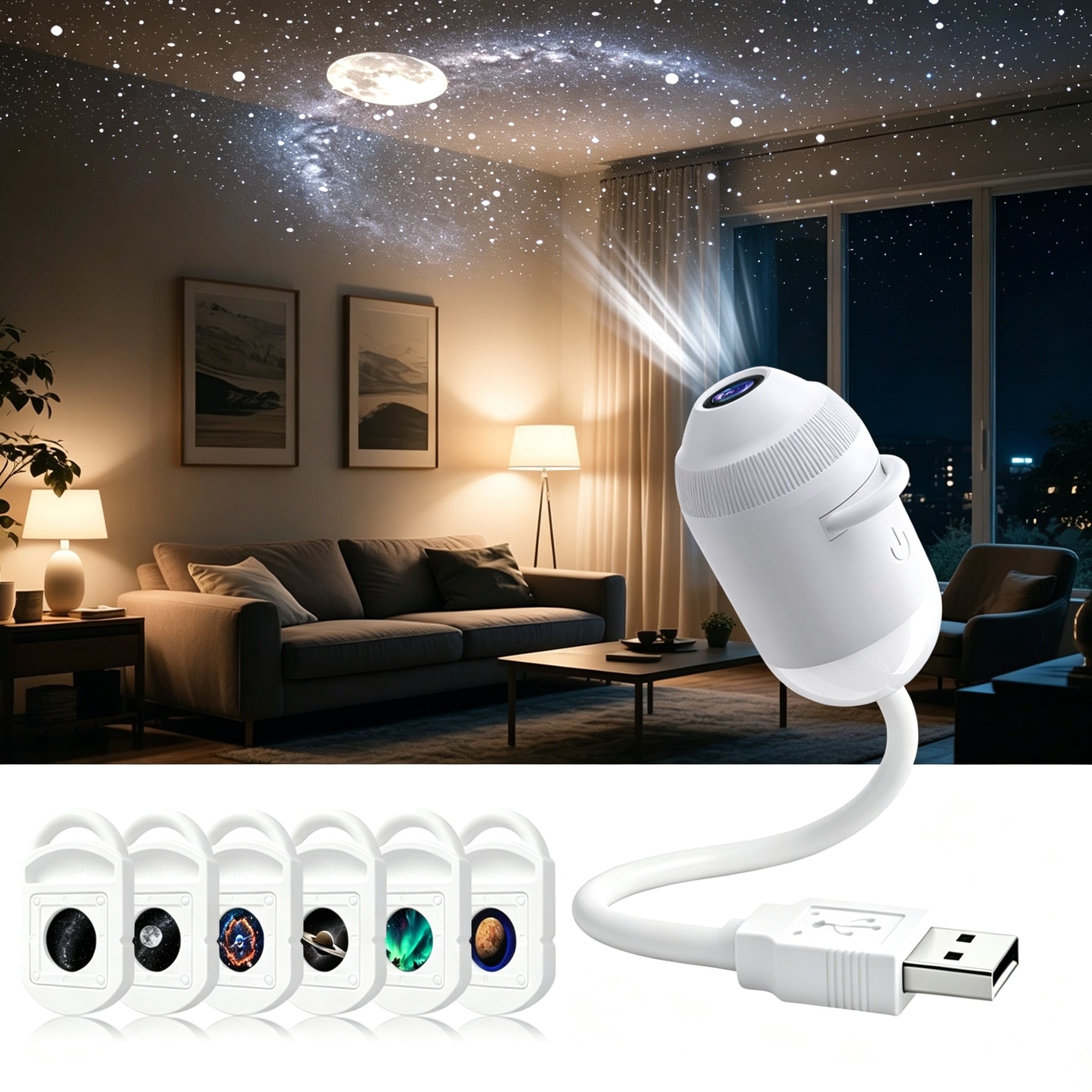 Dreamy Night Light Projector