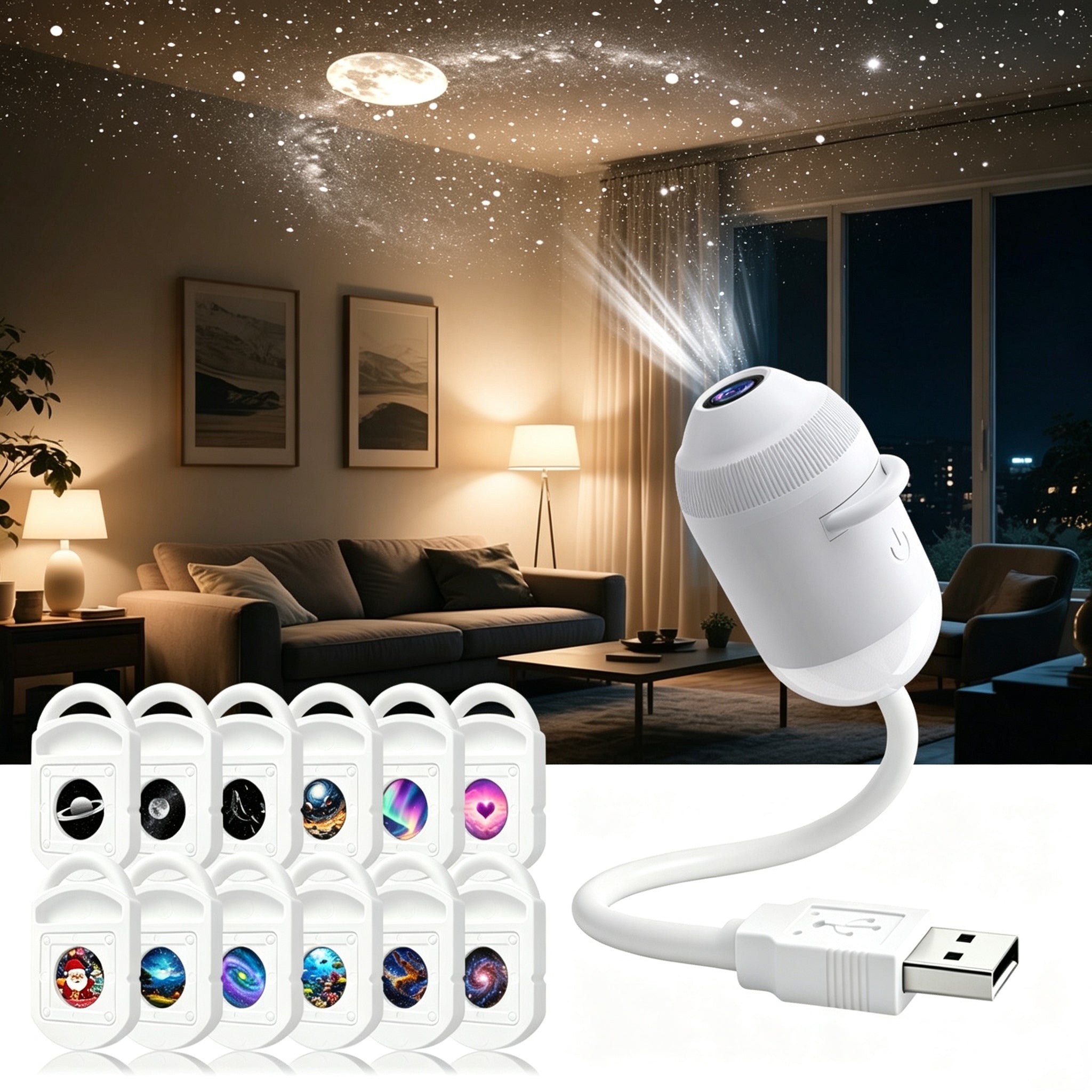 Dreamy Night Light Projector