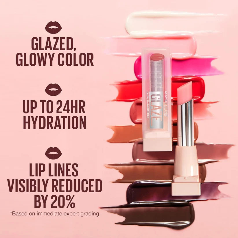 Tinted Lip Balm - Hydrating Oil Blend For Glossy Soft Lips
