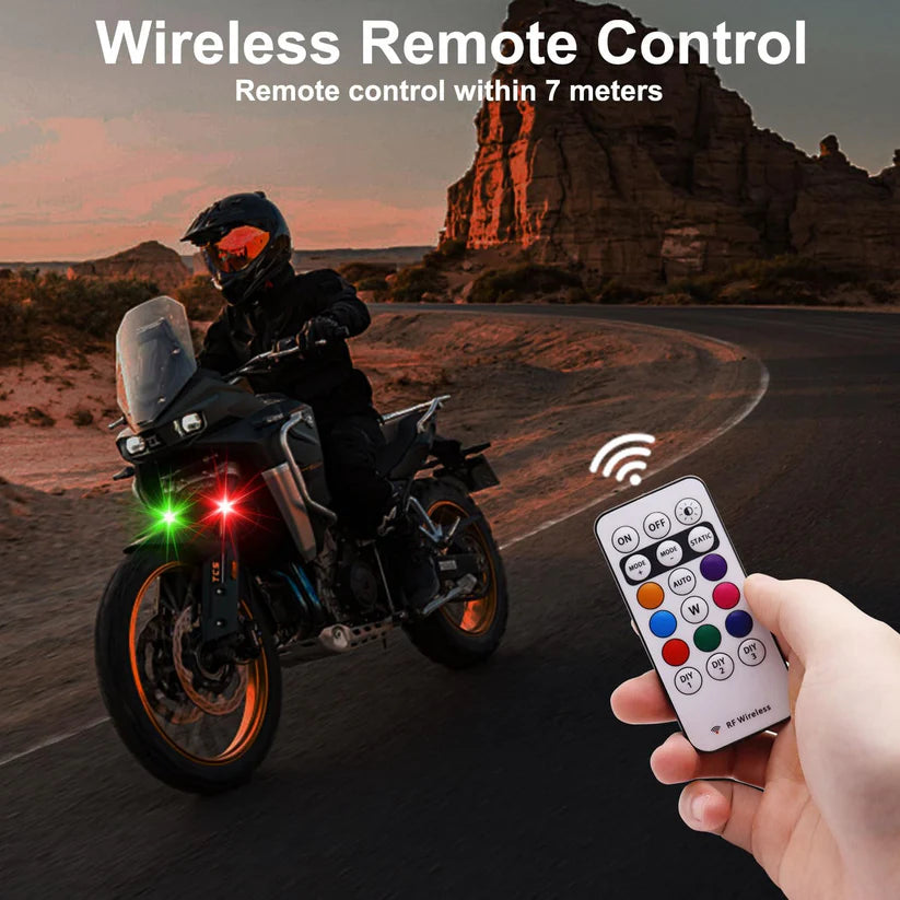 Easy to Install Wireless Remote Controlled Multi-Color LED Lights