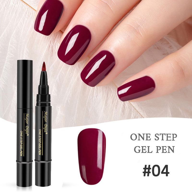 One Step Gel Nail Polish, Eco-Friendly & Safe, Quick DIY Manicure, Free Nail Lamp Included