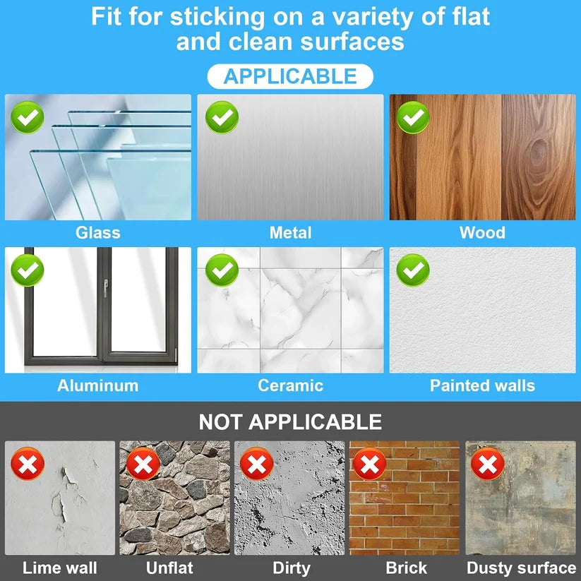 Heavy Duty Hook & Loop Strips - Strong Self-Adhesive Hold For Easy Organization