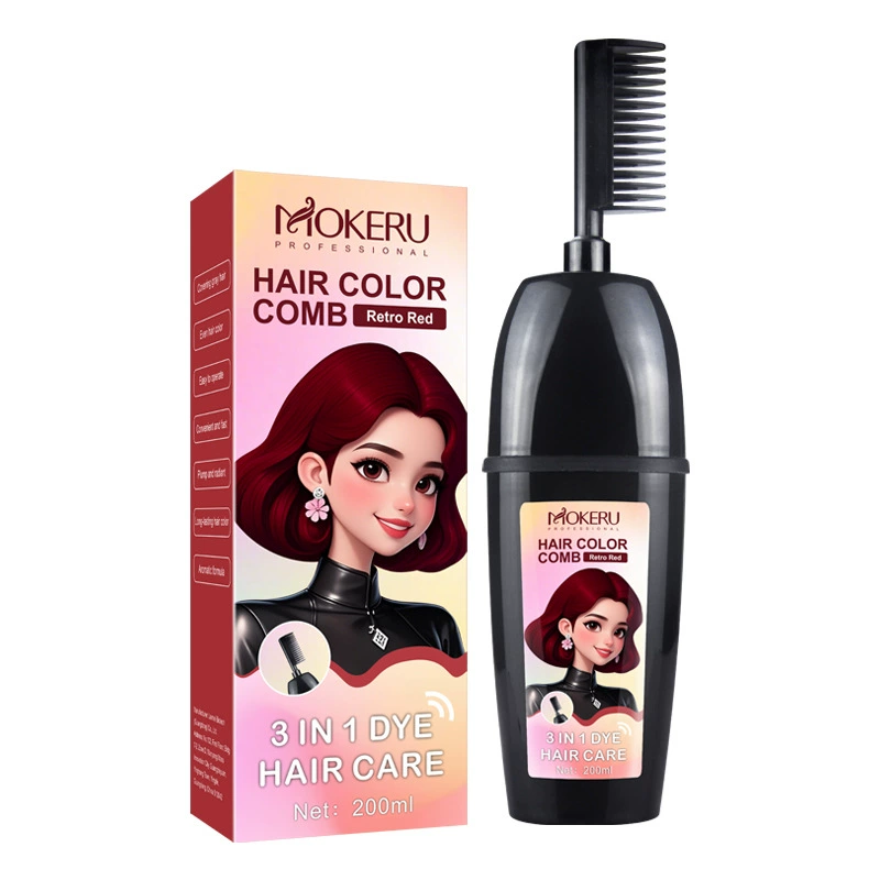Plant-Based Comb-In Hair Dye – 3-in-1 Hair Dye Comb