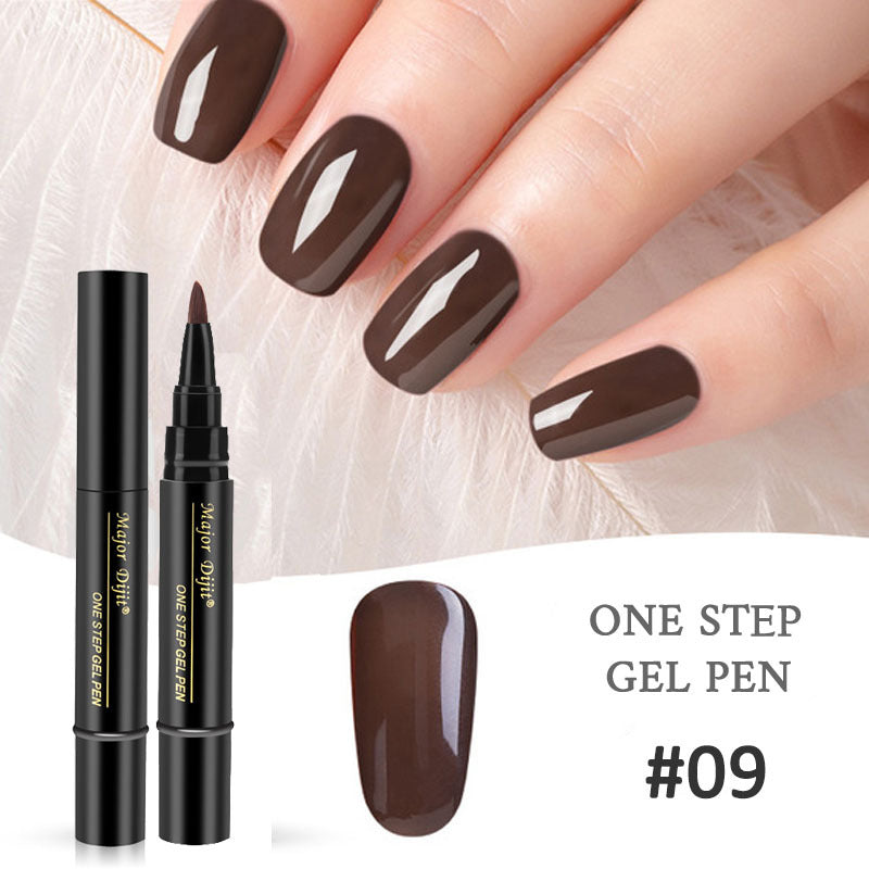 One Step Gel Nail Polish, Eco-Friendly & Safe, Quick DIY Manicure, Free Nail Lamp Included