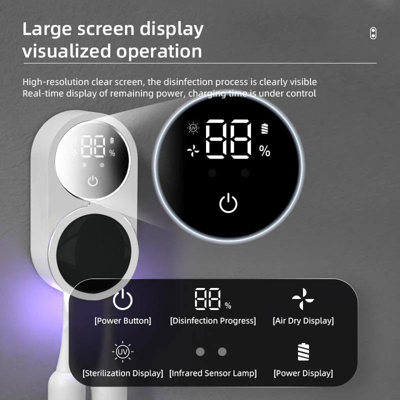 Automatic Toothbrush Sanitizer, Protect Your Dental Health