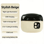 🎉 2026 Sale — Over 113,000 Sold! ✂️ 2-in-1 Smart Electric Nail Clipper & Polisher – Anti-Pinch Safety & LED Light 💅