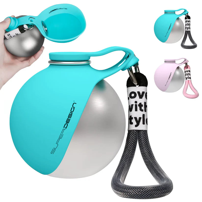 Portable Dog Water Bottle, Healthy & Sanitary Design Perfect for Travel