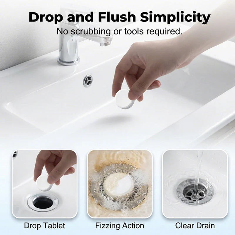 No Manual Effort, Easy Drain Unclog