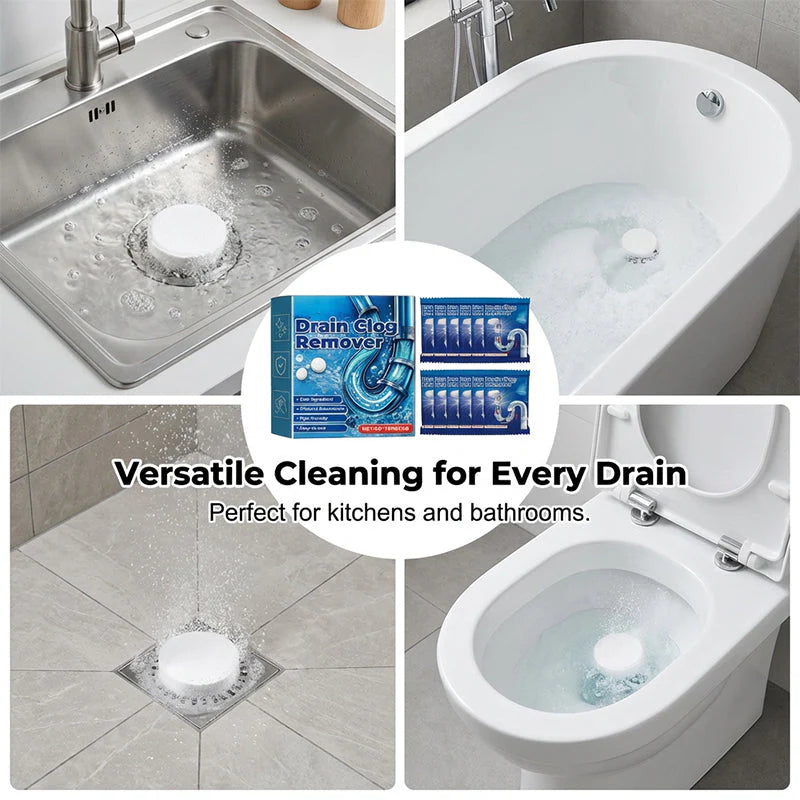 No Manual Effort, Easy Drain Unclog